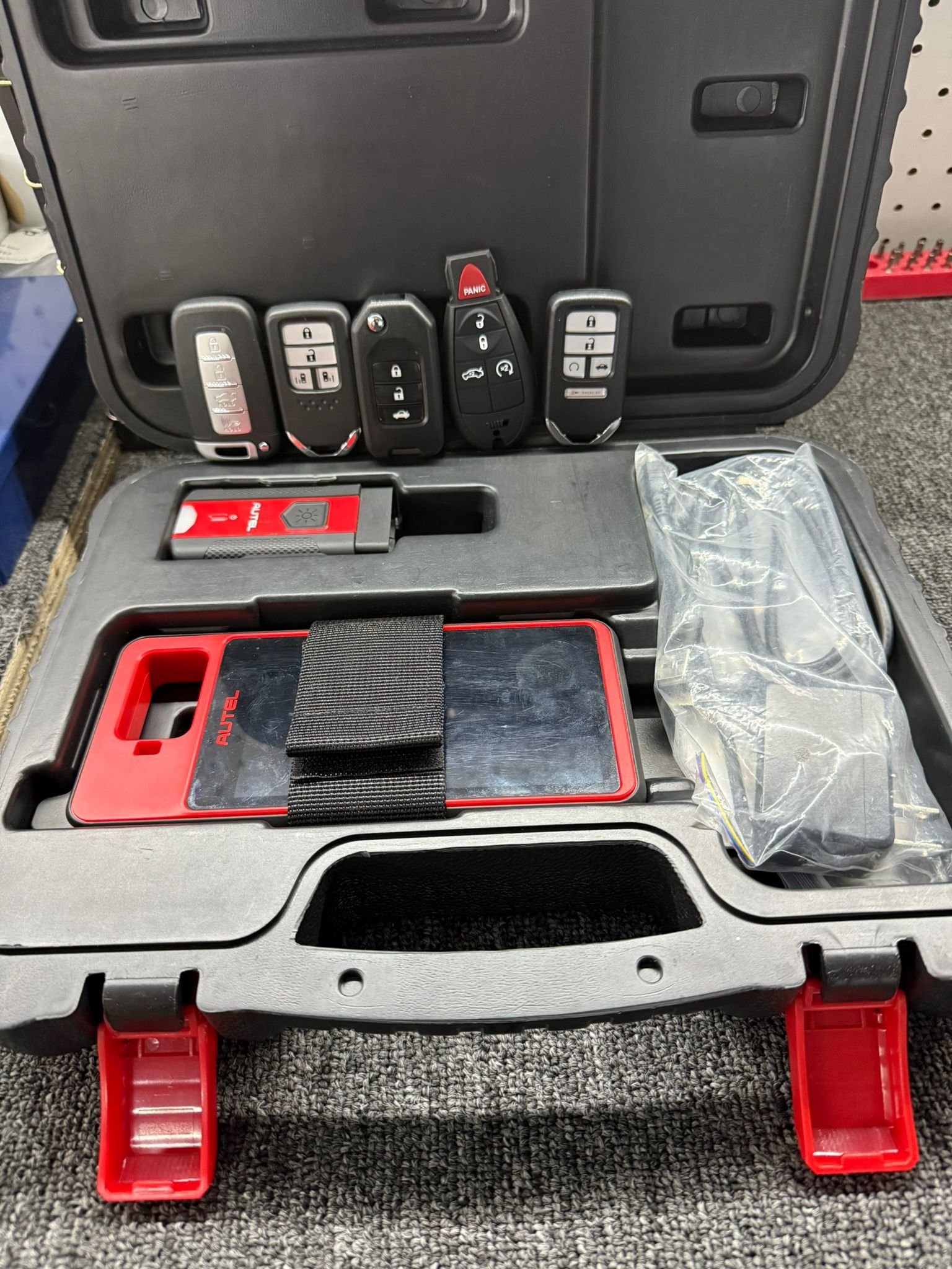 Automotive key programming equipment by Locksmith Magic