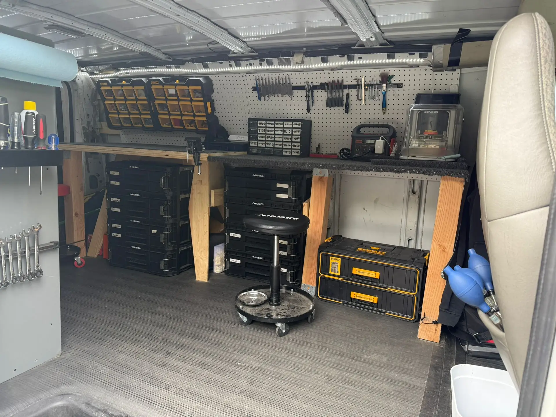 Locksmith Magic mobile unit for commercial locksmith services