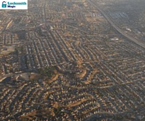 aerial photo of the border of Jamacha-Lomita and Spring Valley