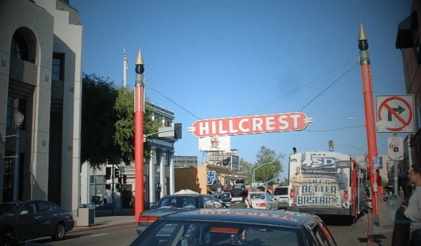 Locksmith Magic van near Hillcrest San Diego sign providing mobile car key replacement, lockout, and rekey services across Hillcrest and nearby neighborhoods. Call now hillcrest Locksmith.